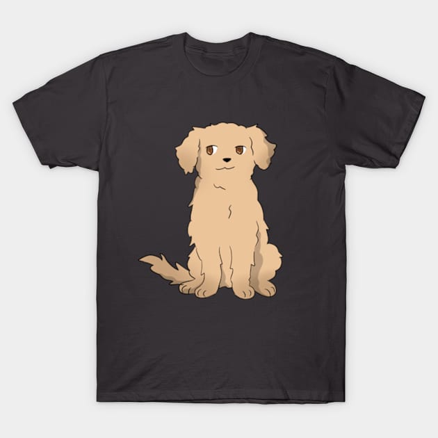 Dog - Labradoodle T-Shirt by JellyWinkle